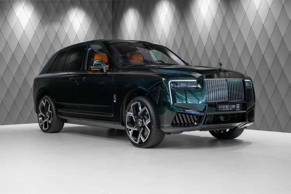 Rolls-Royce Cullinan Rolls Royce Cullinan Black Badge, Starlight, First Class, Green/Orange
