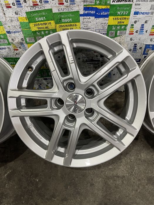 Литі диски dezent r15 5/100 6j et38 skoda fabia tour vw golf4 bora