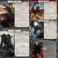 Talisman Magia i Miecz - Karty Potworów na planszę - 40 potworów