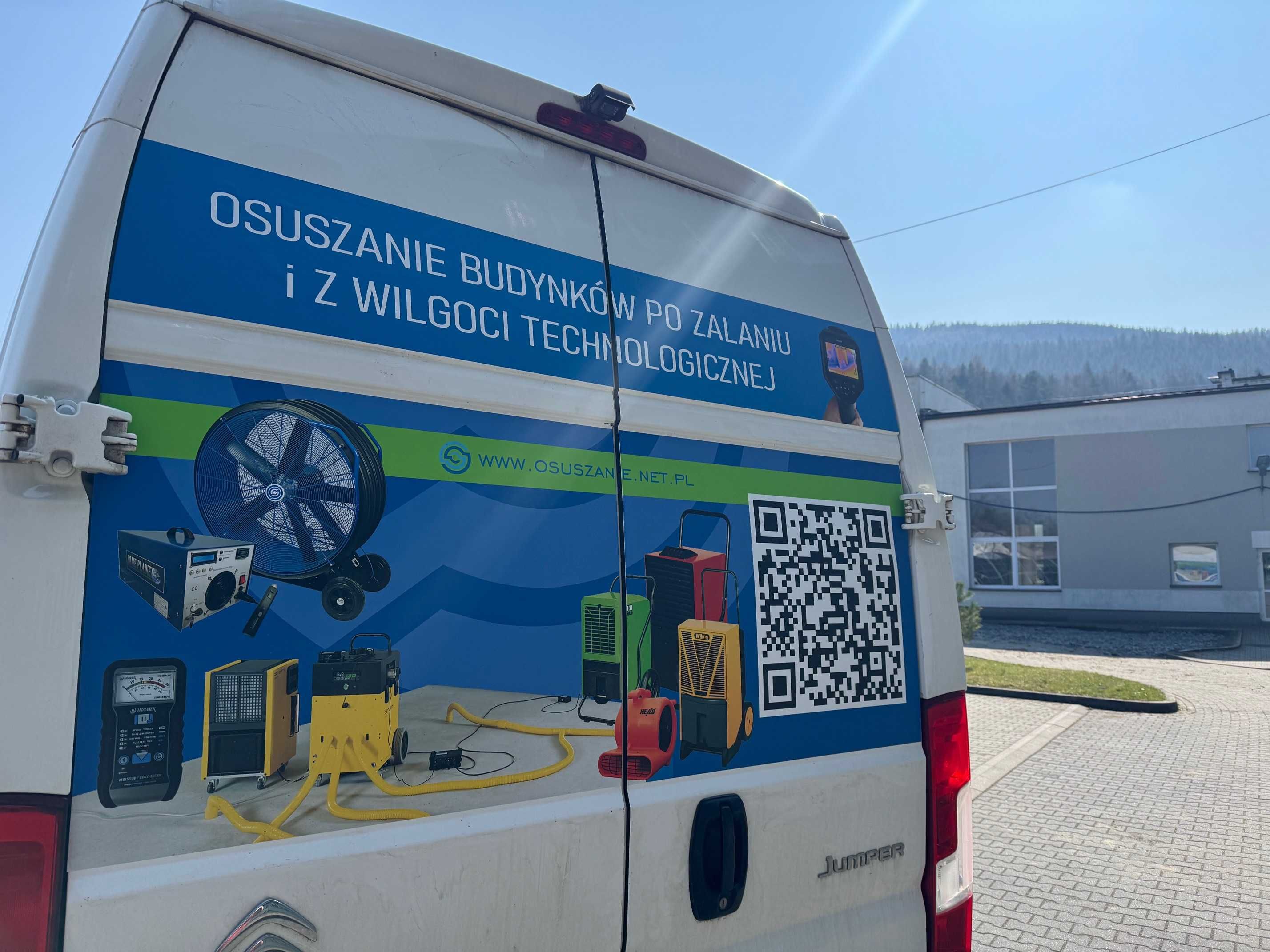 Osuszanie domów po zalaniu wynajem osuszacz powietrza pochłaniacz