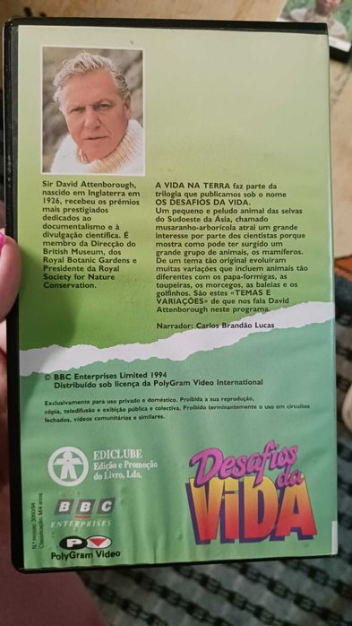 Coleção 26 VHS - Desafios da vida 5€ todos