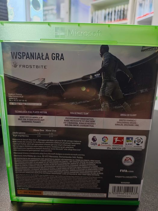 FIFA 18 XONE Wysyłka Wymiana Sklep Mokotów