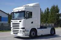 Scania R450 STREAMLINE / EURO 6 / AUTOMAT / RETARDER / LODÓWKA/ 2 ZBIORNIKI / PODUSZKI PRZÓD I TYŁ  Sprowadzona / Serwisowana