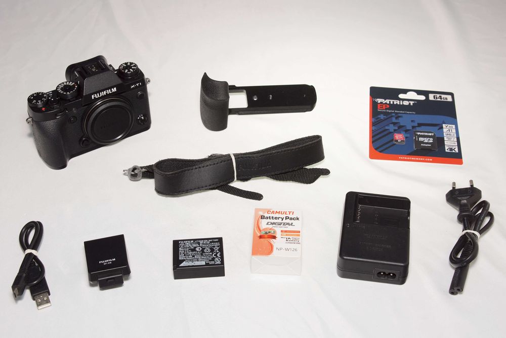 Aparat FUJIFILM X-T1 Body 16.3Mpx + Grip + Lampa + 64GB # Gwarancja FV