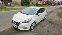 Nissan Micra tablet nawigacja kamera cofania led