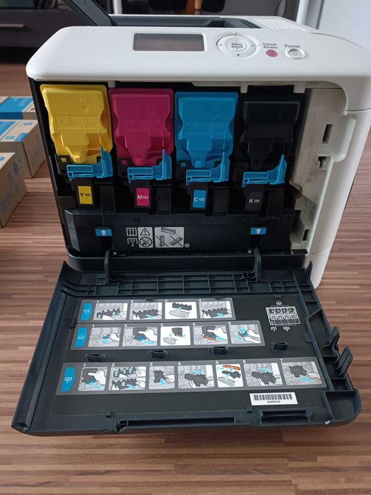 Kolorowa drukarka laserowa Konica Minolta Bizhub C3100P zestaw tonerów