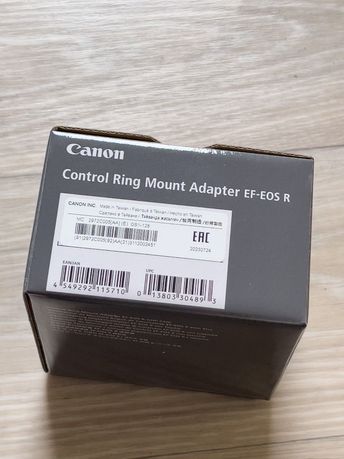 ADAPTER Canon control ring EF EOS R RF Pierscień