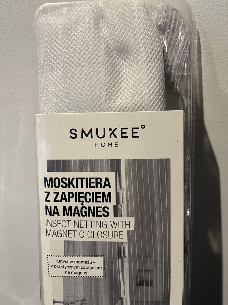 Moskitiera drzwiowa SMUKEE Home 2 szt. z magnetycznym zapięciem