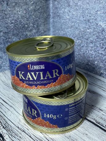 Ікра Lemberg Kaviar горбуші Вага 140 грам