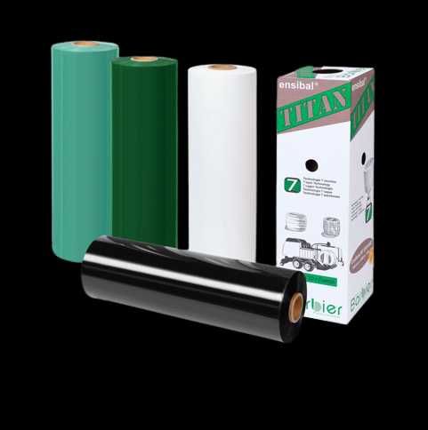 Folia do sianokiszonki ENSIBAL TITAN 750 mm 7WAR. czyszczenie magazynu