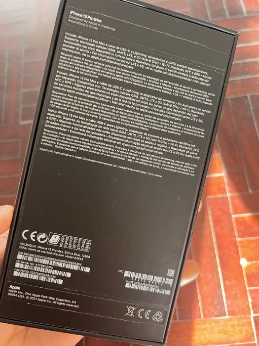 Iphone 13 pro Max azul