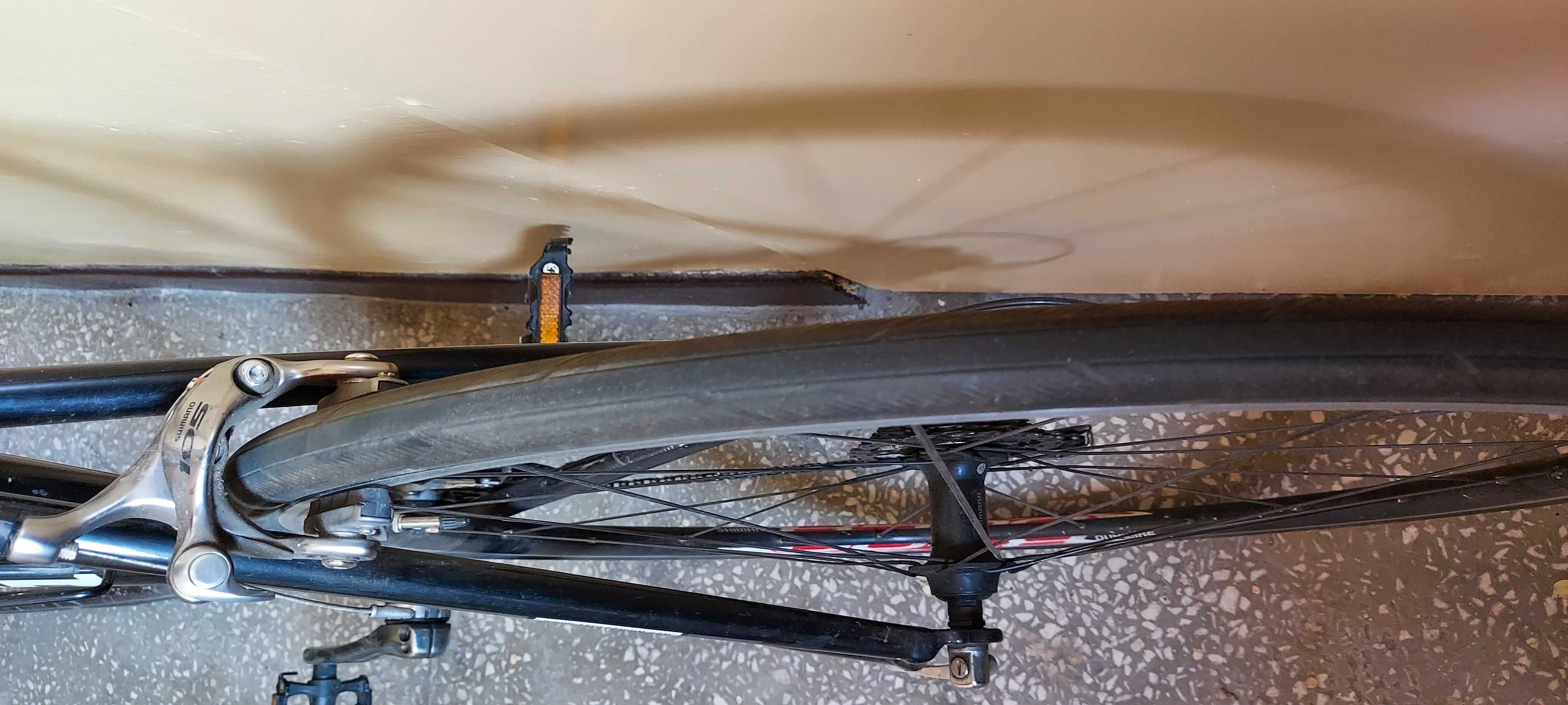 Kultowy rower szosowy Racer aluminium osprzęt Shimano