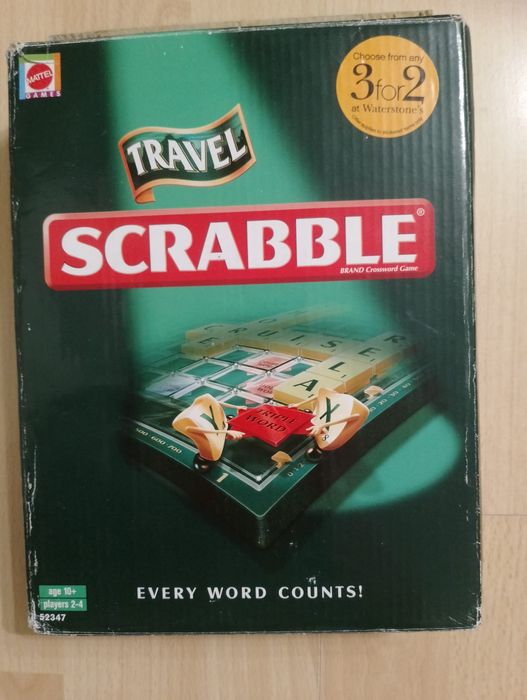 Scrabble travel wersja angielska