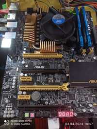 Комплект материнська плата Asus z -87 ws , i5 4690k