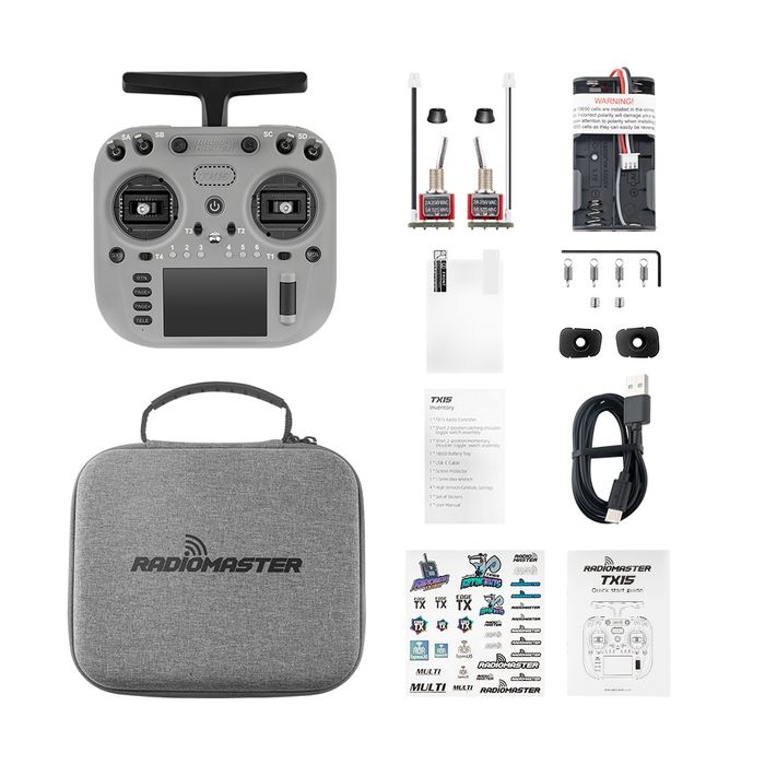 НОВІ Radiomaster TX15 Elrs 915-2.4GHz M2 FCC 1 Wat FPV Апаратура Пульт