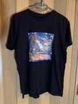 Czarna koszulka, t-shirt  z nadrukiem kościotrupów. Billabong -M