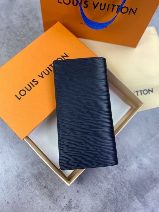 Черный бумажник Louis Vuitton кошелек Луи Виттон органайзер LV k320