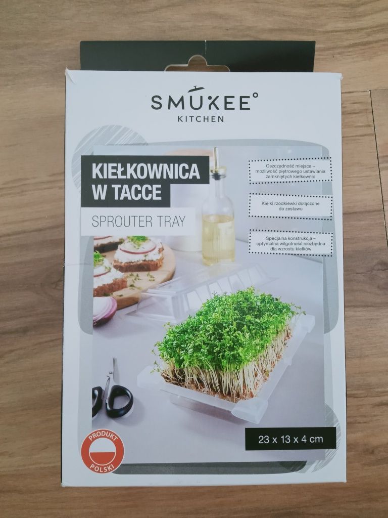 Kiełkownica na tacce Smukee