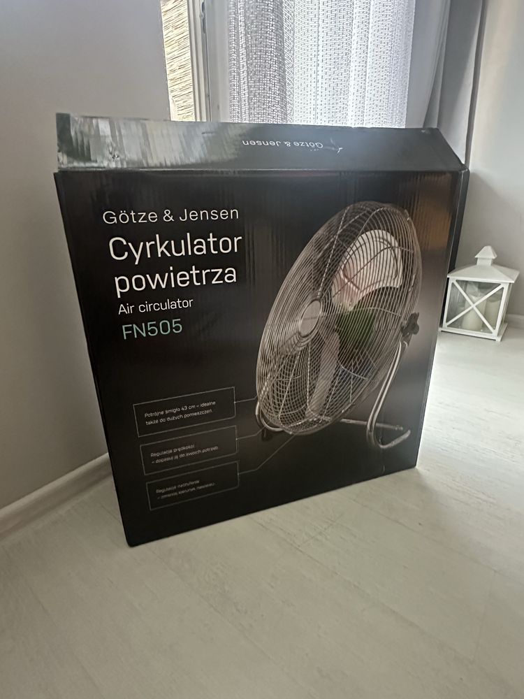 Wentylator GÖTZE & JENSEN FN505 Chrom