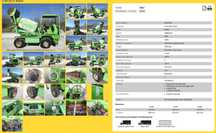 Mini auto-betoneira Merlo DBM2000