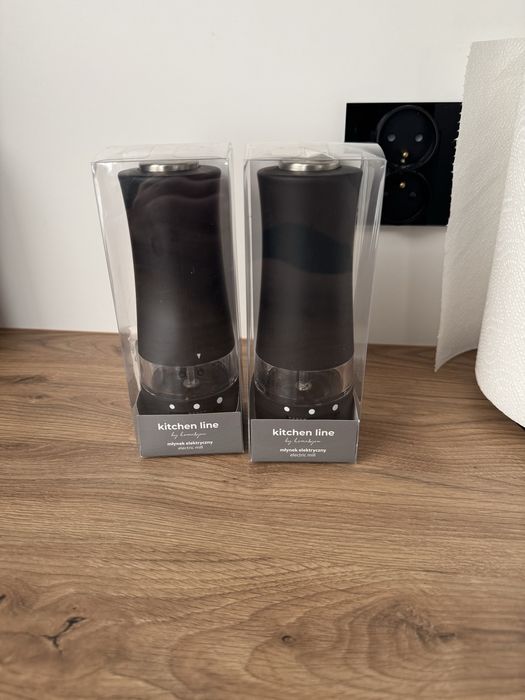 Home&you młynek elektryczny do soli i pieprzu Coarser / 2 sztuki