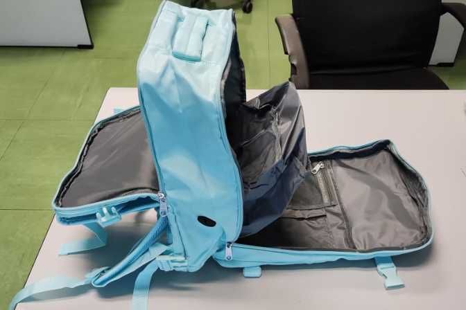 Mocny Plecak Do Samolotu Turystyczny Kabinowy 40x20x25 Ryanair Wizzair