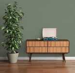 Papel parede verde 10,05 m x 0,53 m (5 rolos)