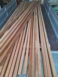 Legary do tarasu z drewna egzotycznego 40x60