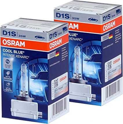 Ксенонова лампа Osram D1S 35W 66140CBI (Cool Blue Intense) 6000К 2шт.