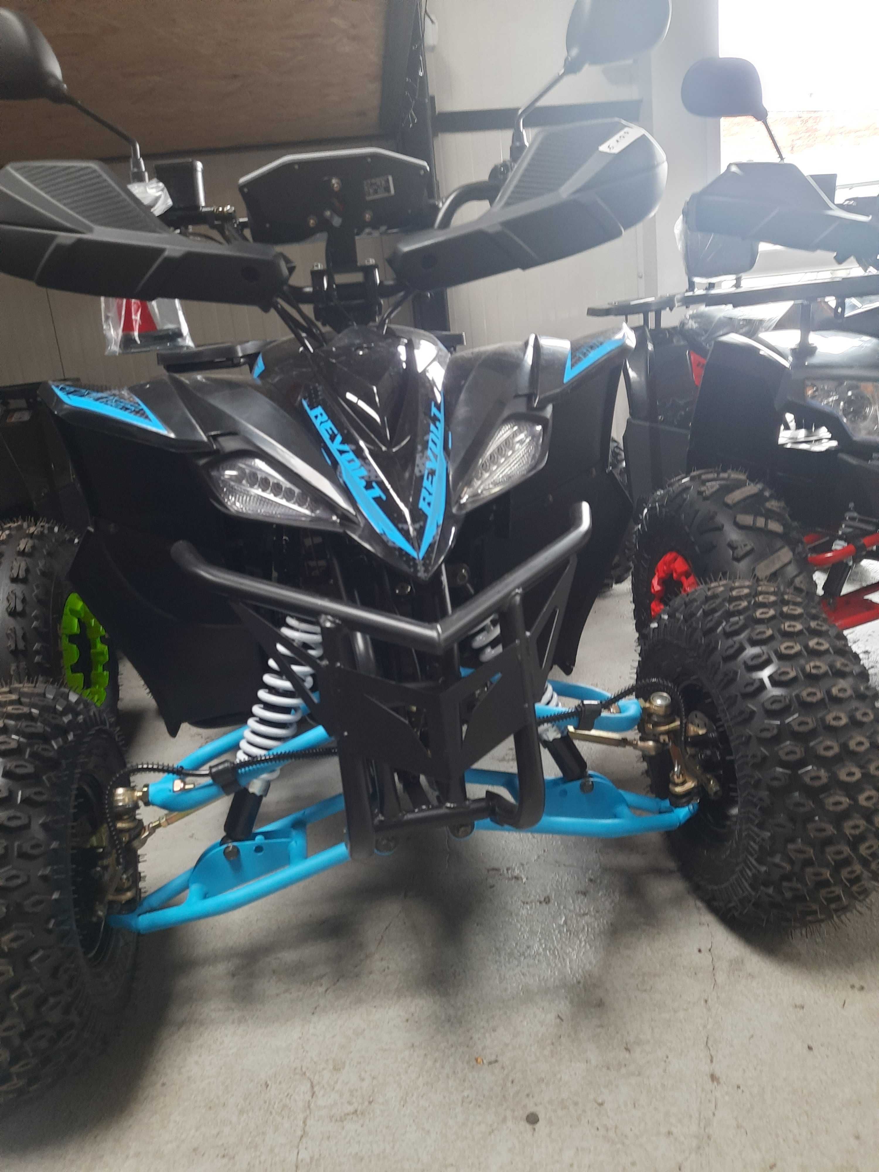 Quad Elektryczny duży XTR Revolt 1200W RATY RATY 7-8cali mech różnicow