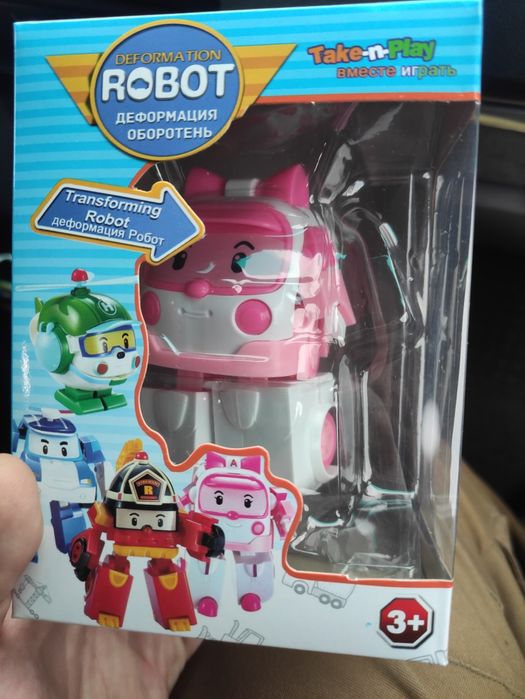 Фігурка-трансформер Robocar Poli