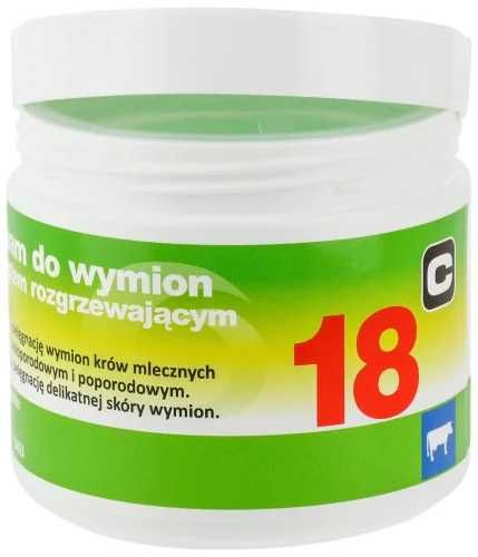 Balsam „18” do wymion z efektem rozgrzewającym 500ml