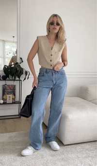 Классные стильные джинсы багги H&M