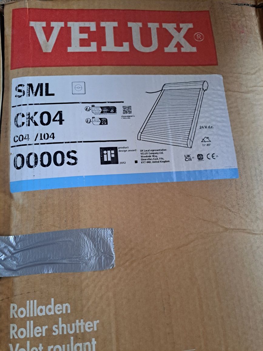 Zaluzja zewnętrzna elektryczna velux