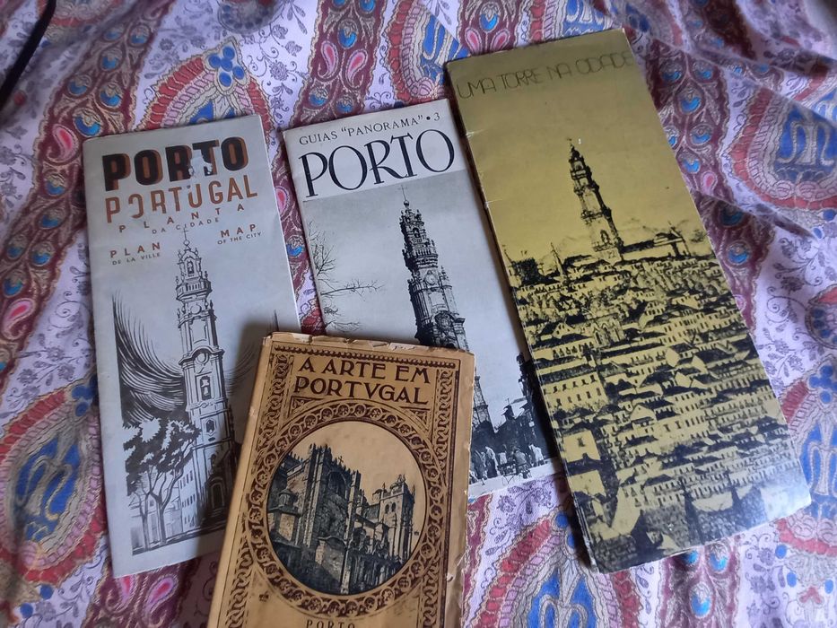 Porto história livros folhetos documentos antigos sobre o Porto