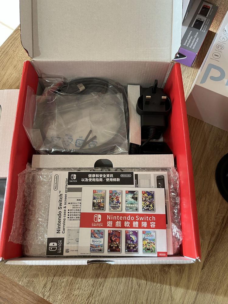 Nintendo switch OLED нова, скло у подарунок
