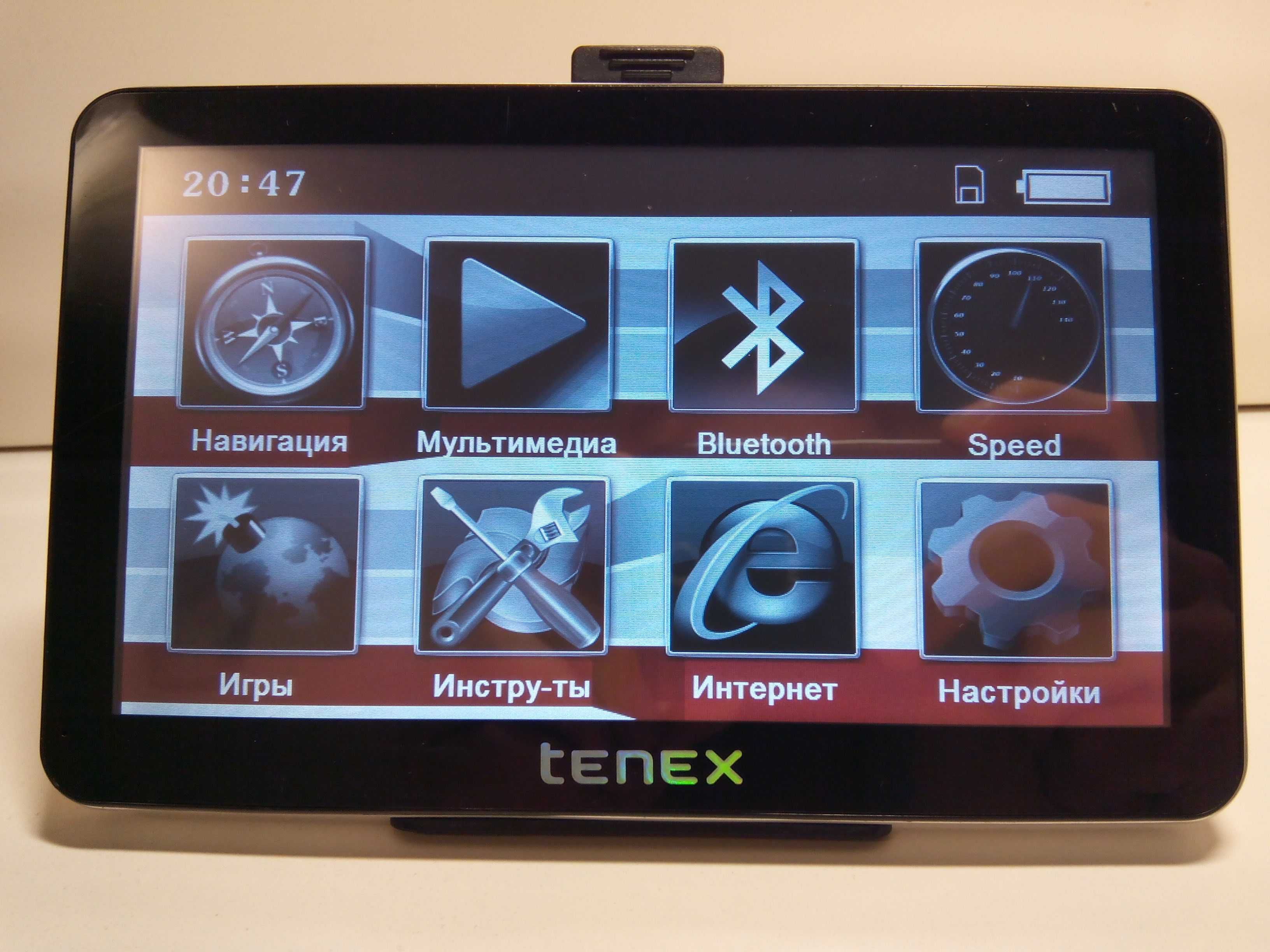 GPS навігатор Tenex, IGO Truck! Оновлені карти 2025р!