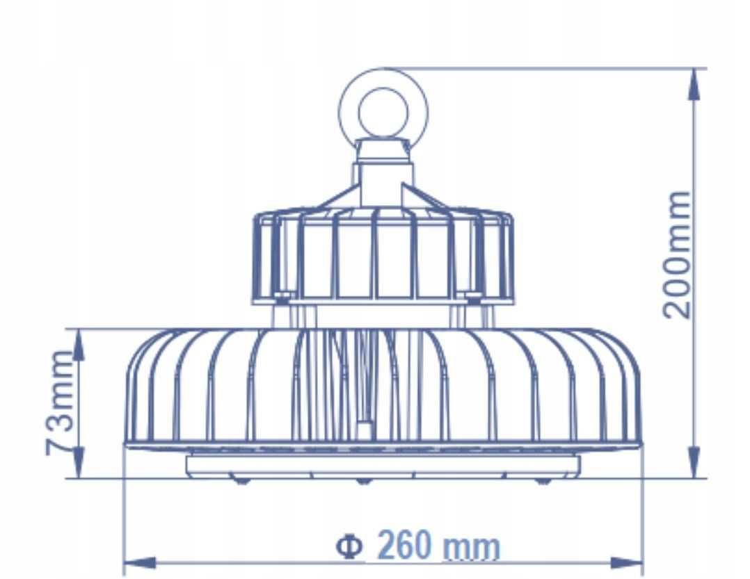 Lampa przemysłowa LumiPro6 150W LED Samsung