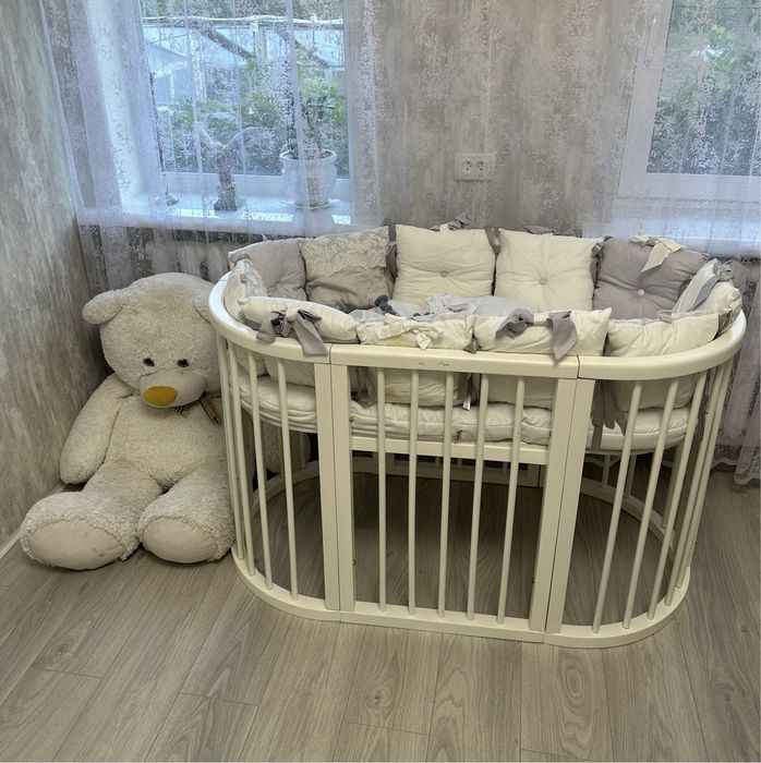 Дятяче ліжечко Ovalbad 7в1