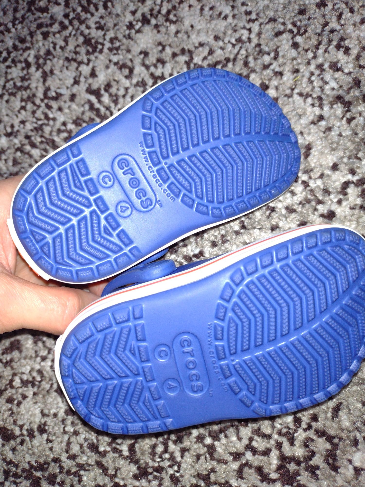 Crocs klapki basen morze rozmiar 19/20 wkładka ok 11,5cm jak nowe lato