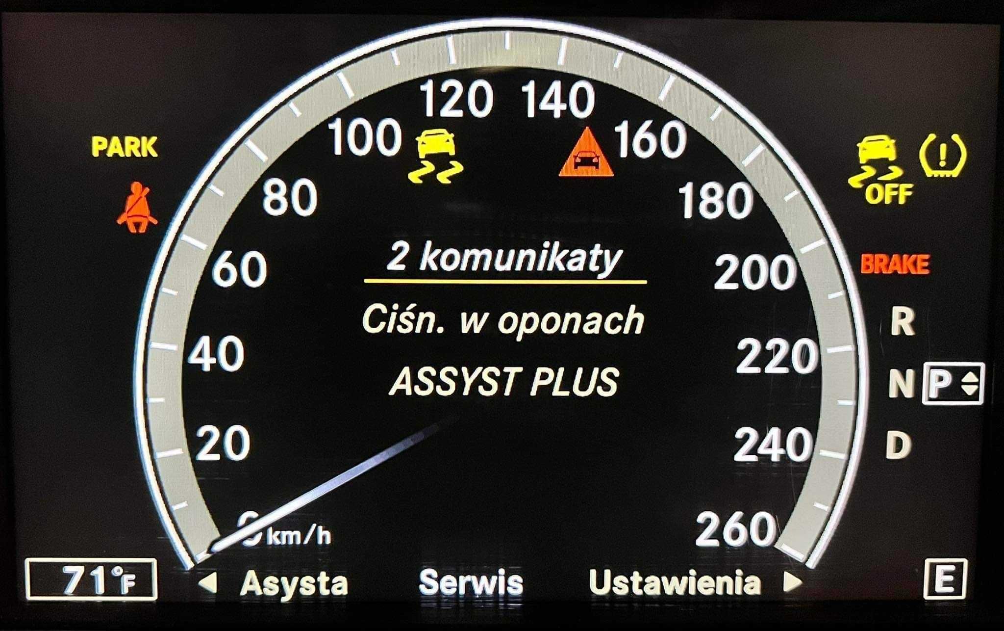 Język Polski w Liczniku Mercedes