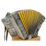Concertina Hohner Cinza - 3ª Voz
