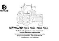 Katalog części New Holland T 8010, T 8020, T 8030, T 8040