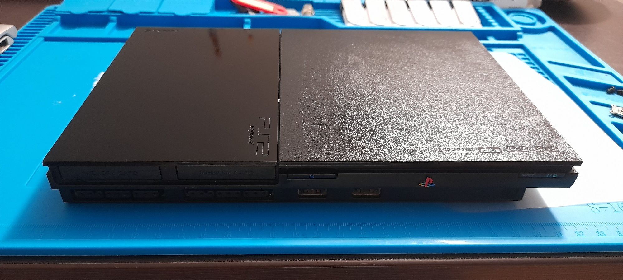 Ps2 slim black + caixa original