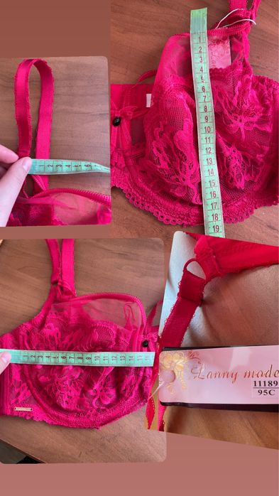 Батал 90с та ххл Нижня білизна ажурний бюстгальтер трусики Lanny Moode