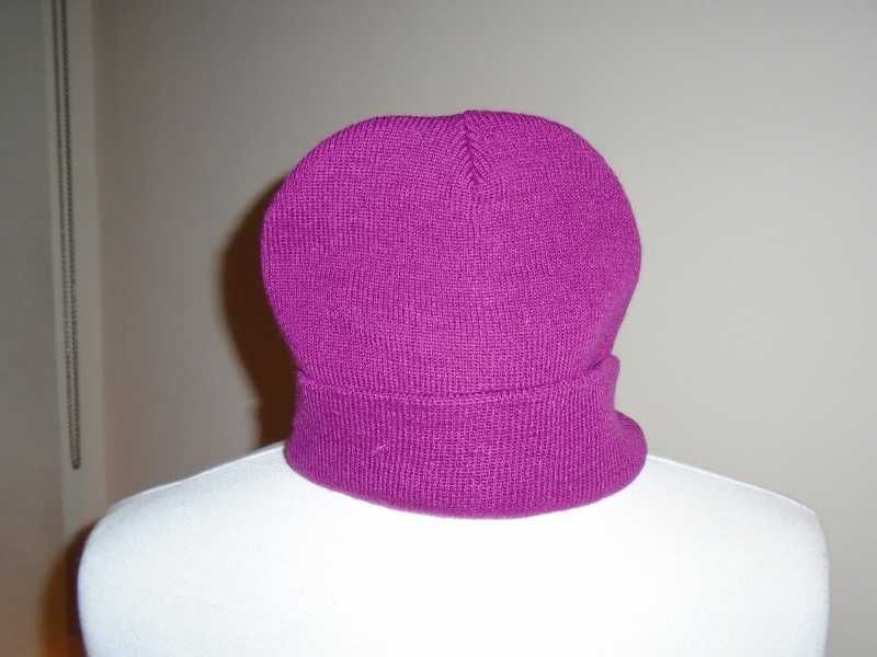 Gorro cor rosa fúchsia
