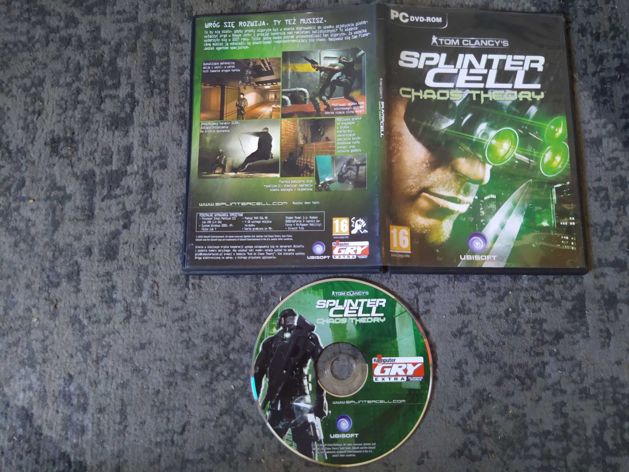 Tom Clancy's Splinter Cell Chaos Theory PC DVD