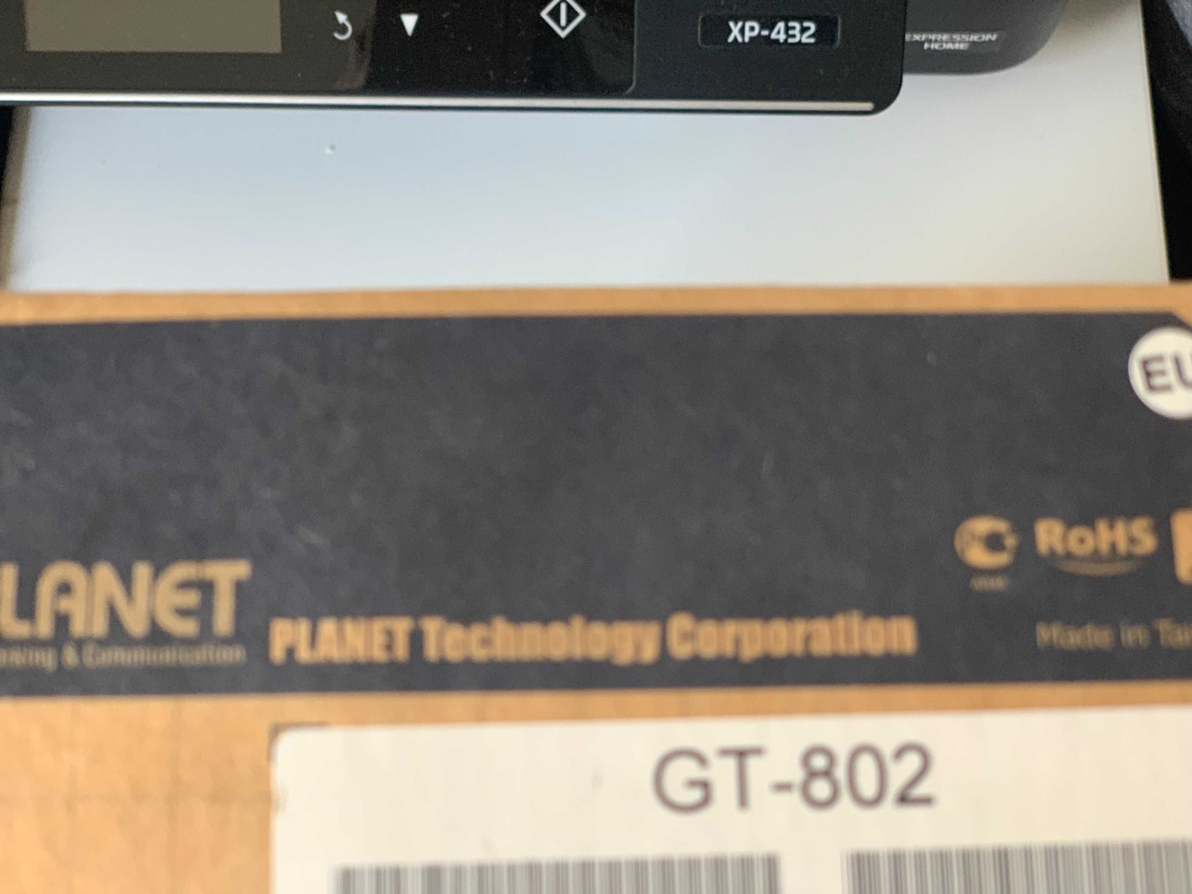 Conversor de mídia de rede PLANET GT-802