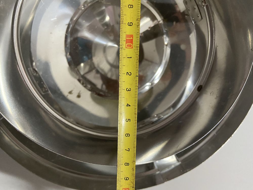 Chapeu para chaminé inox