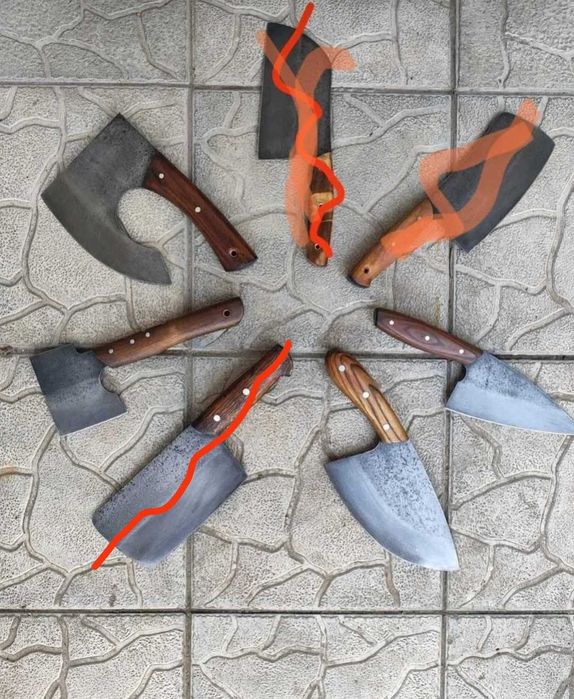 Топірці кухонні ручної роботи